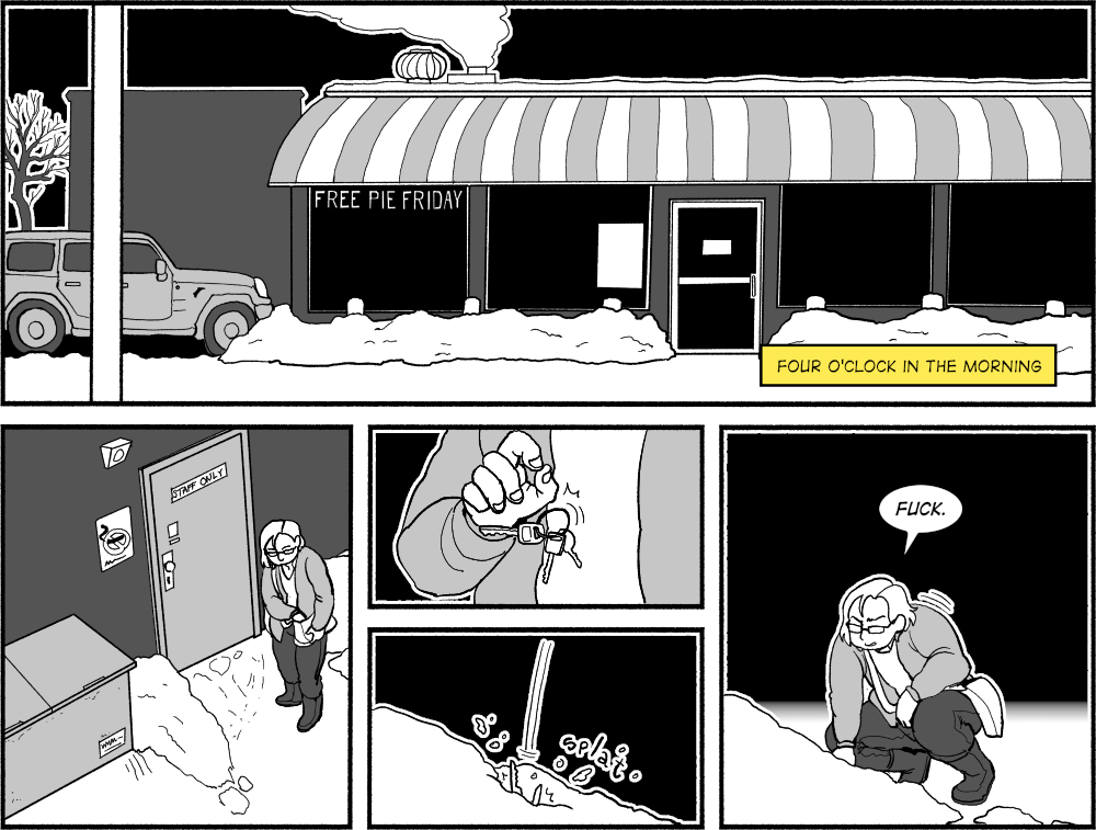 New chapter. Same opening line.